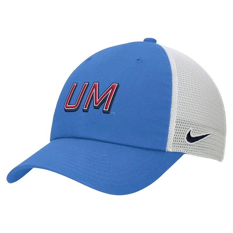 Nike Powder Ole Miss Rebels On-Field Club Adjustable Trucker Hat