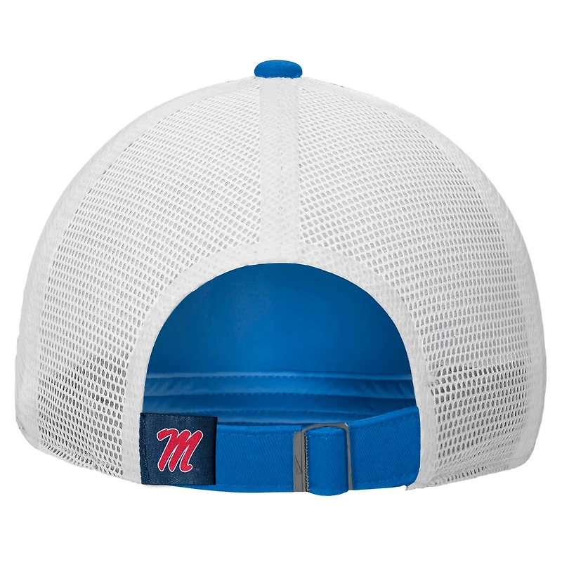 Nike Powder Ole Miss Rebels On-Field Club Adjustable Trucker Hat