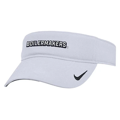Nike Purdue Boilermakers 2025 On-Field Ace Performance Adjustable Visor