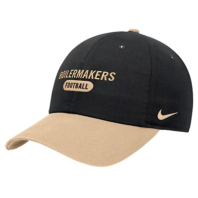 Nike Purdue Boilermakers Colorblock Club Adjustable Hat