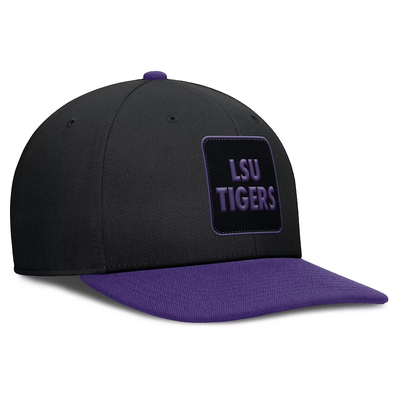 Nike Purple LSU Tigers 2025 Sideline Campus Pro Local Snapback Hat