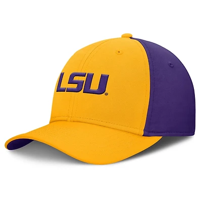 Nike Purple LSU Tigers 2025 Sideline Rise Local Performance Flex Hat