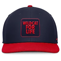 Nike Red Arizona Wildcats 2025 Sideline Campus Pro Local Snapback Hat