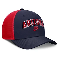 Nike Red Arizona Wildcats Legacy Arch Rise Performance Trucker Adjustable Hat