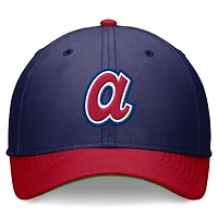Nike Red Atlanta Braves Cooperstown Collection Rewind Swooshflex Performance Hat