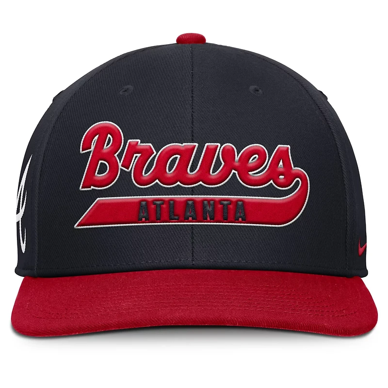 Nike Red Atlanta Braves Pro Performance Snapback Hat