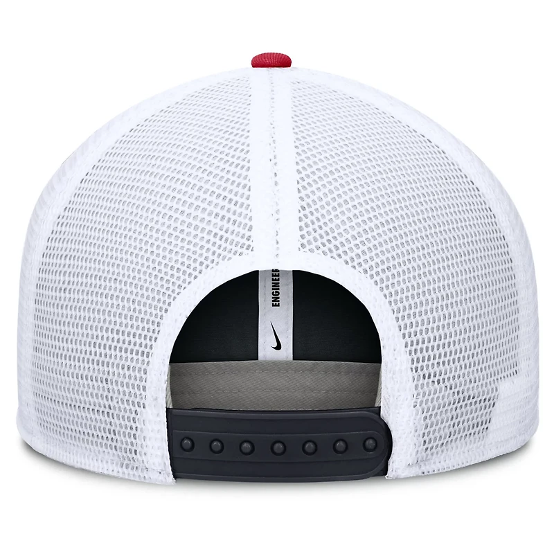 Nike Red Atlanta Braves Pro Performance Trucker Snapback Hat