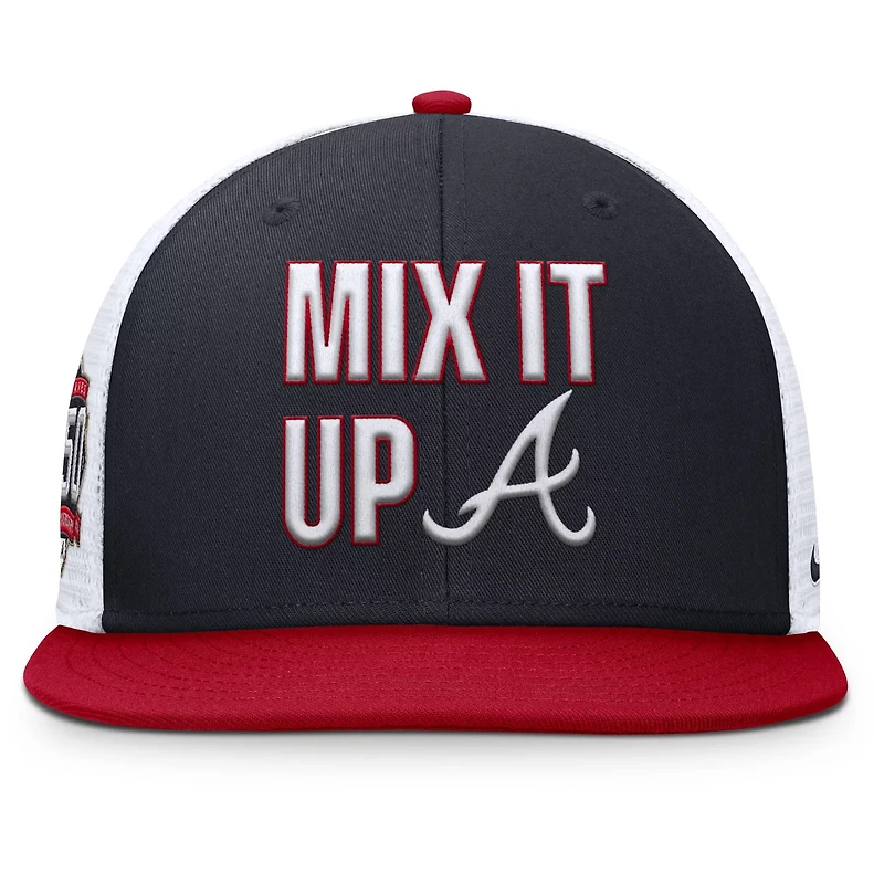 Nike Red Atlanta Braves Pro Performance Trucker Snapback Hat
