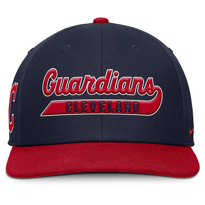 Nike Red Cleveland Guardians Pro Performance Snapback Hat