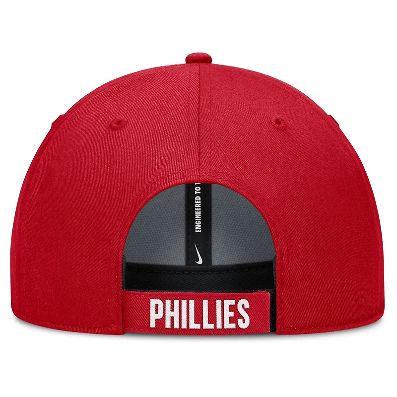 Nike Red Philadelphia Phillies Club Performance Adjustable Hat