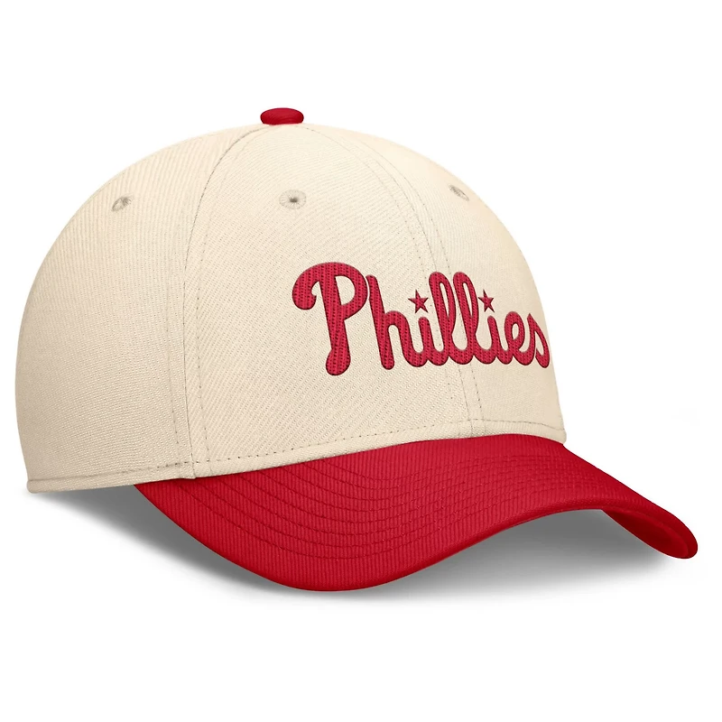 Nike Red Philadelphia Phillies Statement Rise Performance Flex Hat