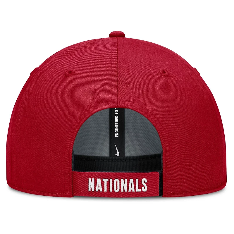 Nike Red Washington Nationals Club Performance Adjustable Hat