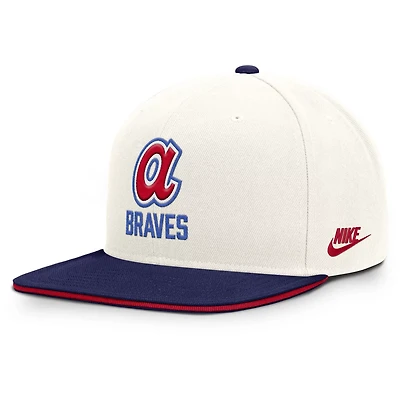 Nike Royal Atlanta Braves Cooperstown Pro Dri-FIT Snapback Hat