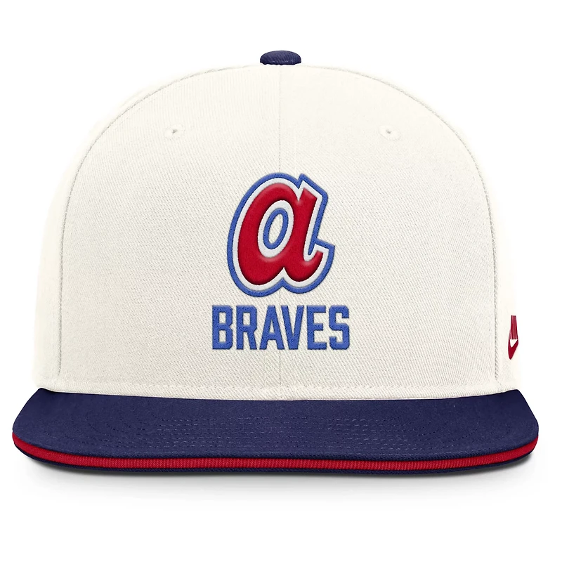Nike Royal Atlanta Braves Cooperstown Pro Dri-FIT Snapback Hat