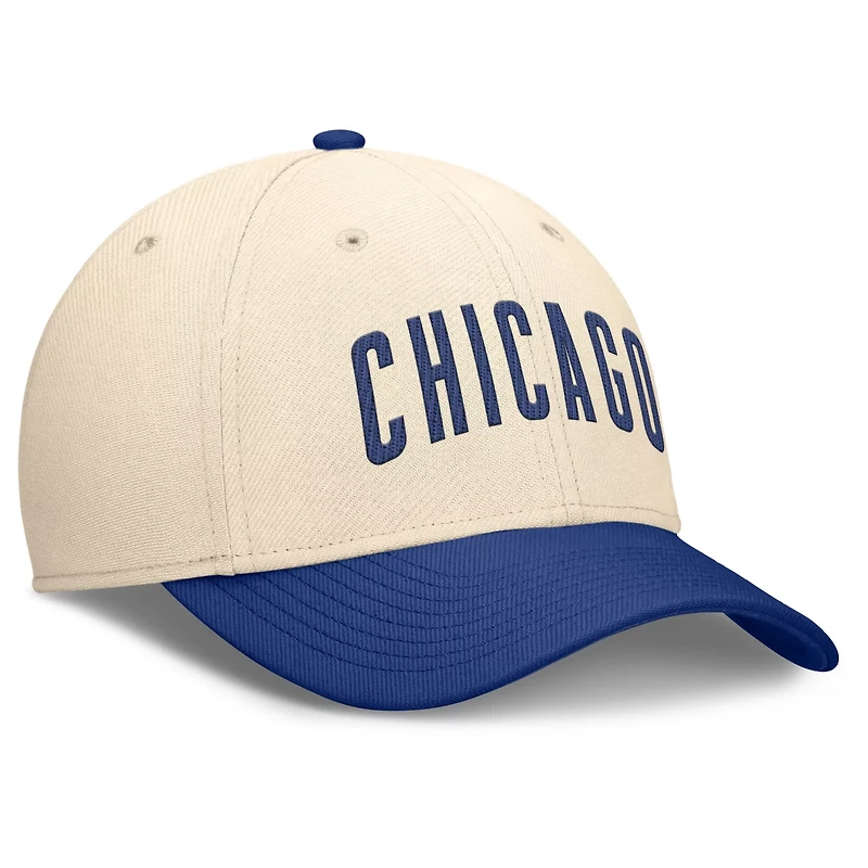Nike Royal Chicago Cubs Statement Rise Performance Flex Hat
