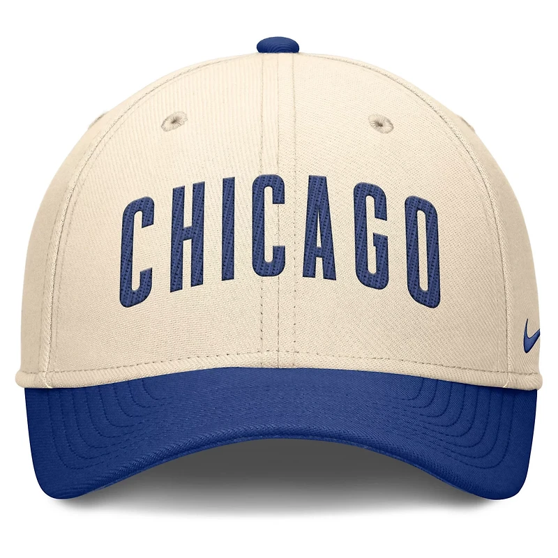 Nike Royal Chicago Cubs Statement Rise Performance Flex Hat