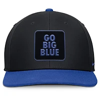 Nike Royal Kentucky Wildcats 2025 Sideline Campus Pro Local Snapback Hat