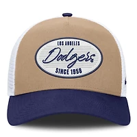 Nike Royal Los Angeles Dodgers Rise A-Frame Trucker Adjustable Hat
