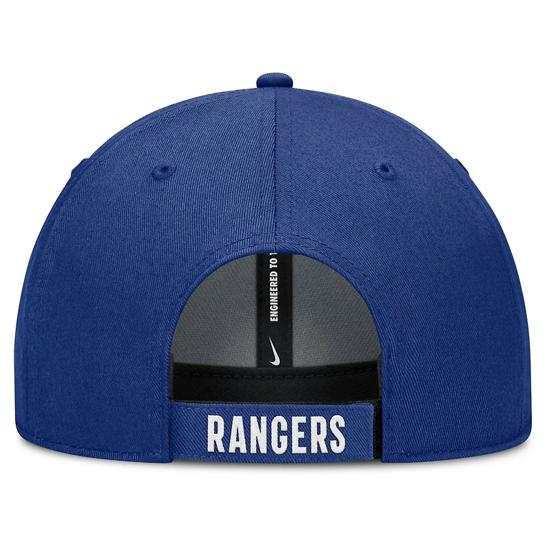 Nike Royal Texas Rangers Club Performance Adjustable Hat