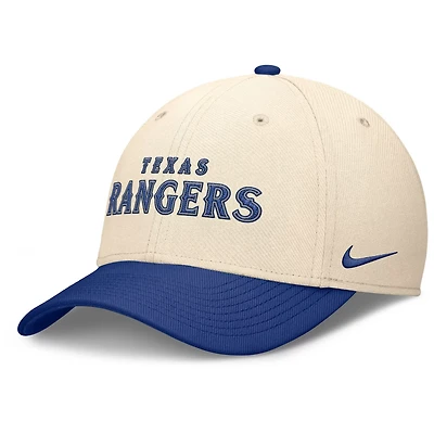 Nike Royal Texas Rangers Statement Rise Performance Flex Hat