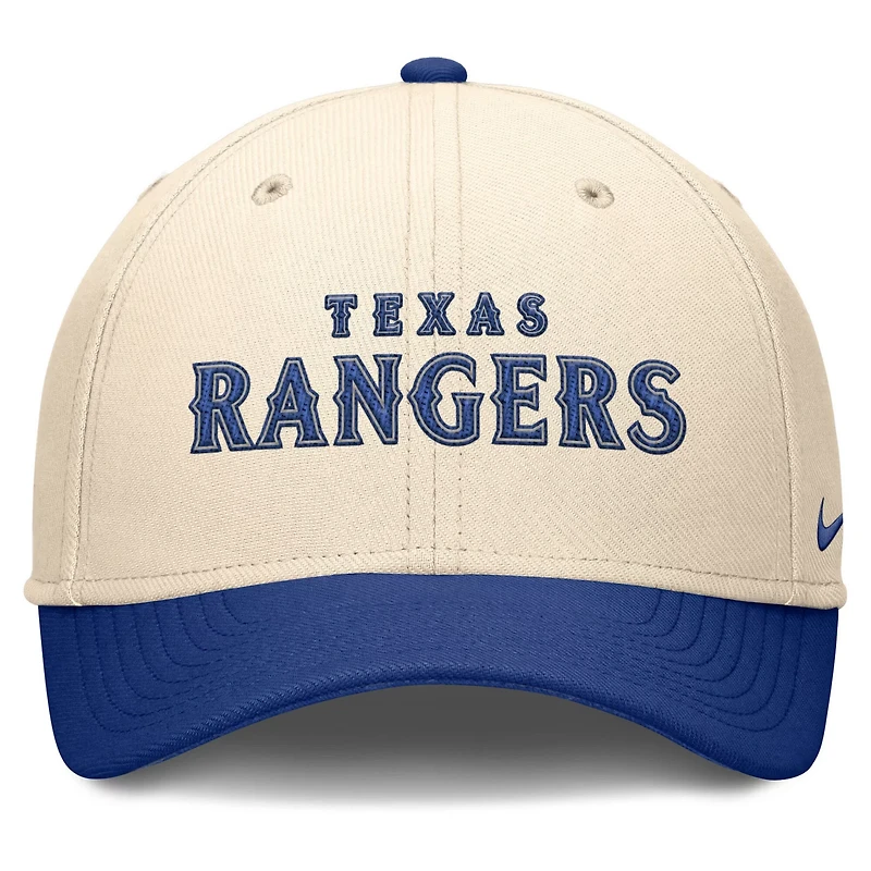 Nike Royal Texas Rangers Statement Rise Performance Flex Hat