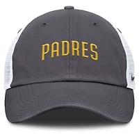 Nike San Diego Padres Wordmark Club Adjustable Trucker Hat