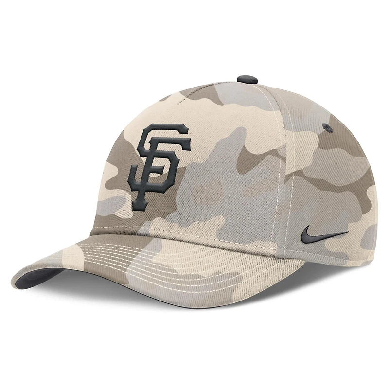 Nike San Francisco Giants Camo Pack Rise Adjustable Hat