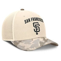 Nike San Francisco Giants Camo Pack Rise Adjustable Trucker Hat