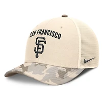Nike San Francisco Giants Camo Pack Rise Adjustable Trucker Hat