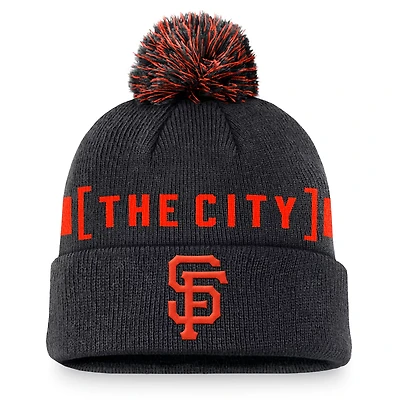 Nike San Francisco Giants Hometown Peak Cuffed Knit Hat with Pom