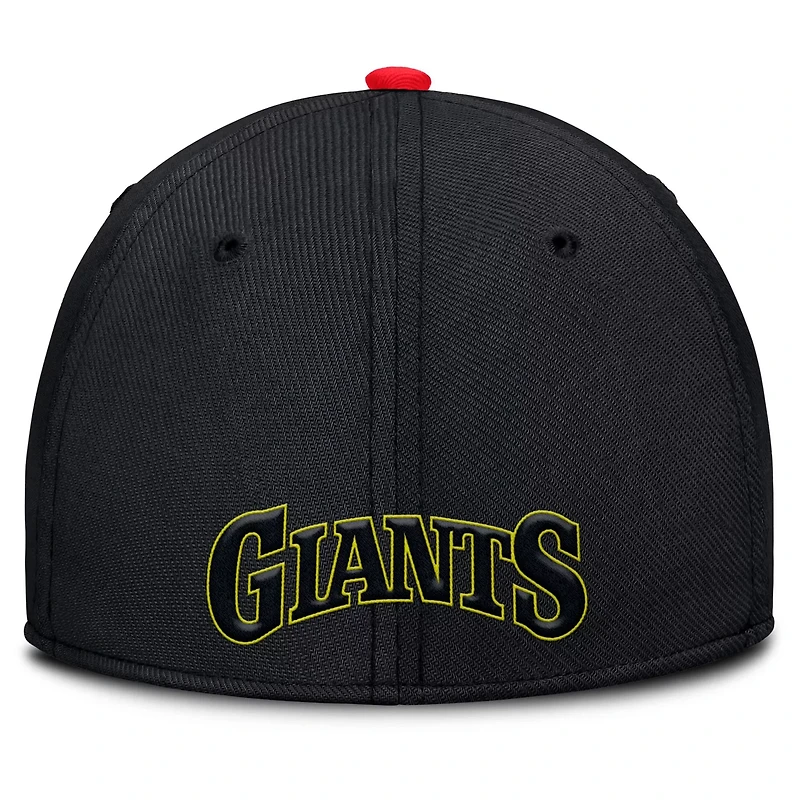 Nike San Francisco Giants Neon 90s Rise SwooshFlex Hat