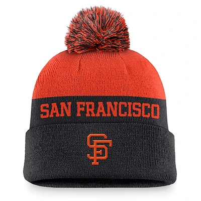 Nike San Francisco Giants Rewind Peak Cuffed Knit Hat with Pom