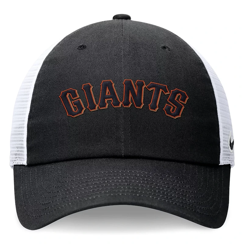 Nike San Francisco Giants Wordmark Adjustable Trucker Hat
