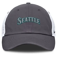 Nike Seattle Mariners Wordmark Club Adjustable Trucker Hat