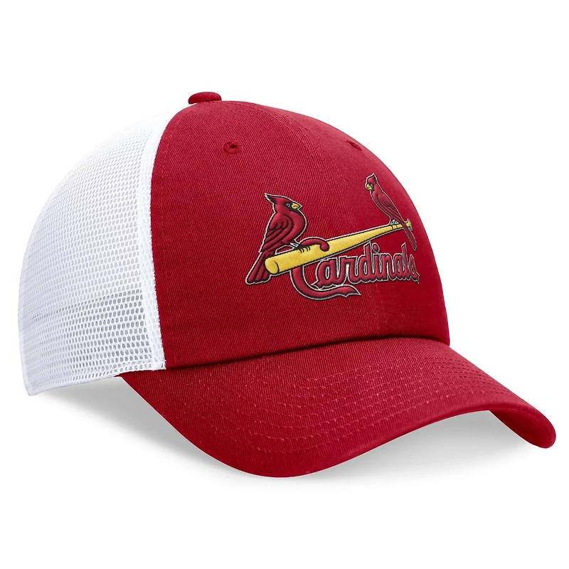 Nike St Louis Cardinals Evergreen Wordmark Trucker Adjustable Hat