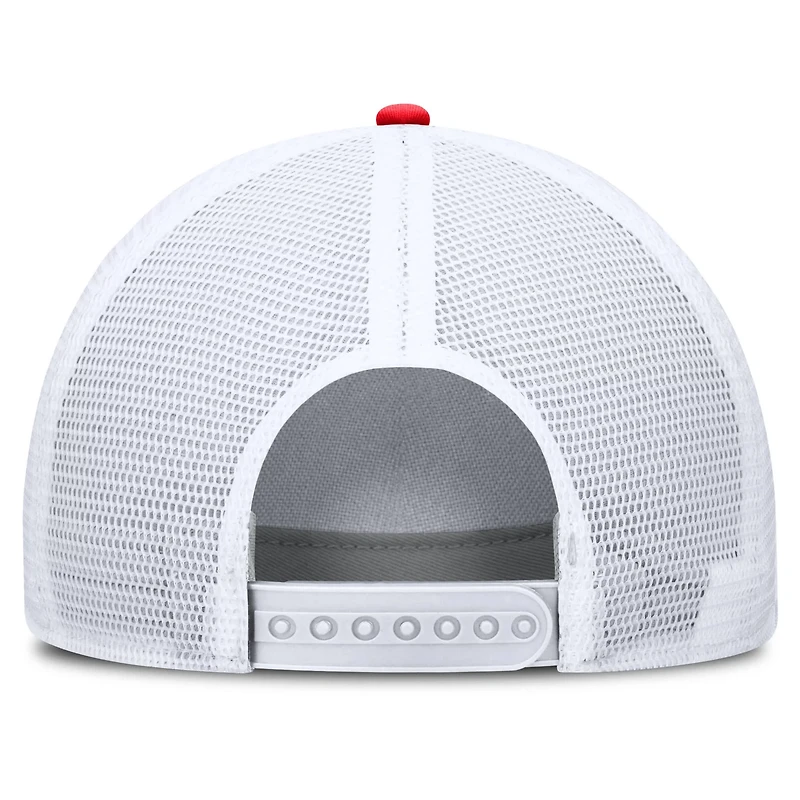 Nike St Louis Cardinals Neon 90s Rise Structured Performance Adjustable Trucker Hat