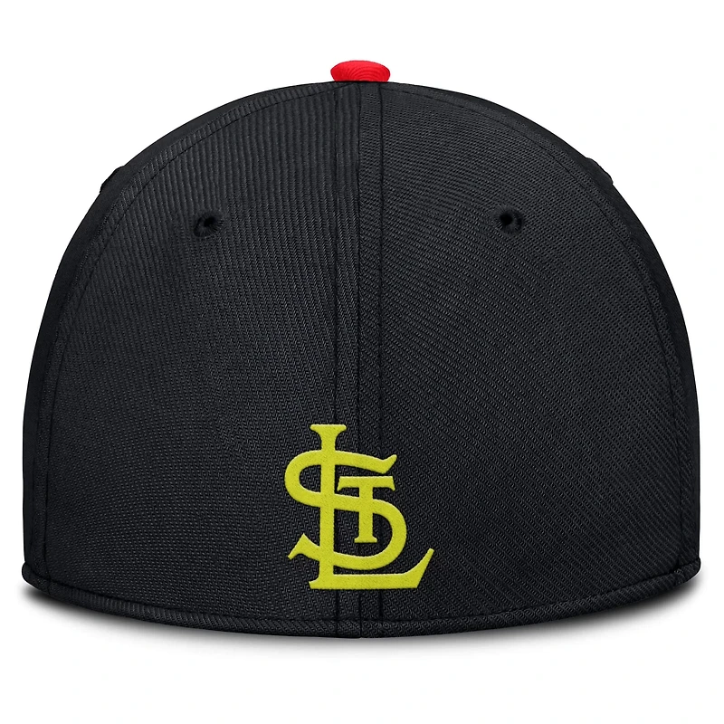 Nike St Louis Cardinals Neon 90s Rise SwooshFlex Hat