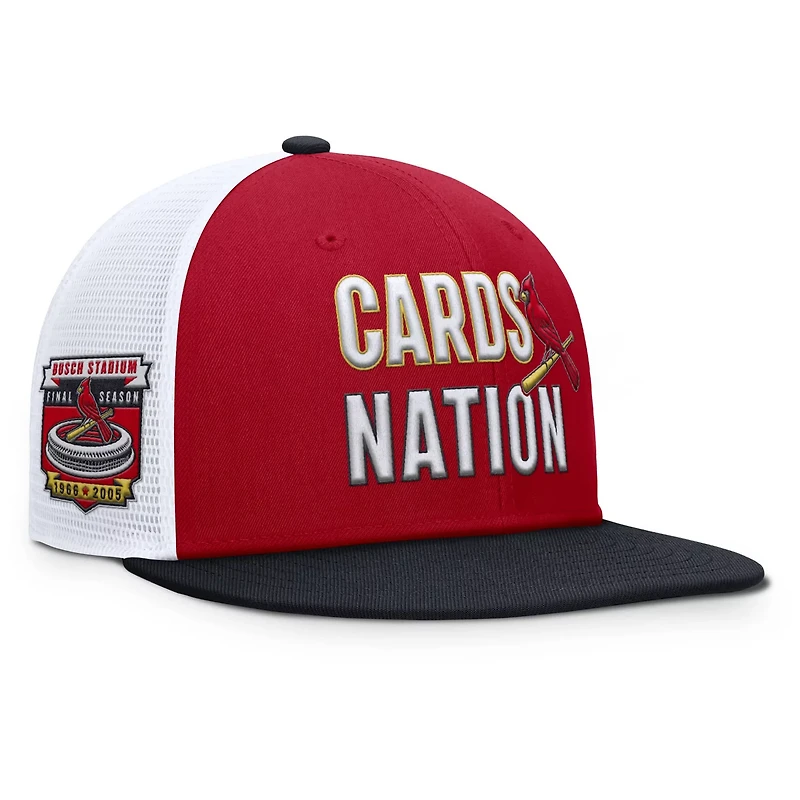 Nike St Louis Cardinals Pro Trucker Snapback Hat
