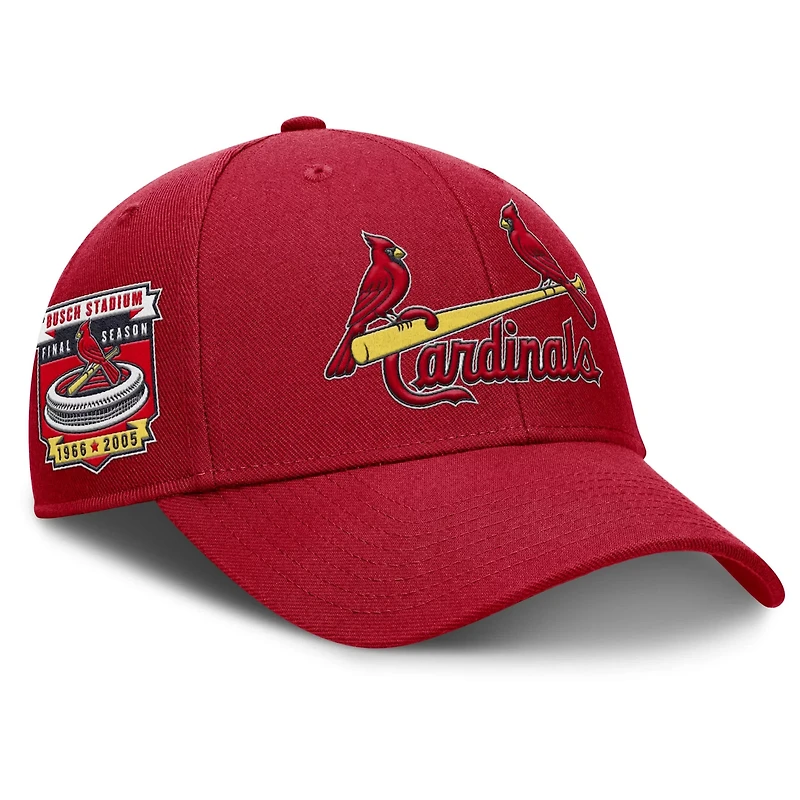 Nike St Louis Cardinals Rise Gaberdine Adjustable Hat