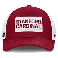 Nike Stanford 2025 On-Field Rise Patch Trucker Adjustable Hat