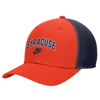 Nike Syracuse Vintage Arch Rise Performance Trucker Adjustable Hat