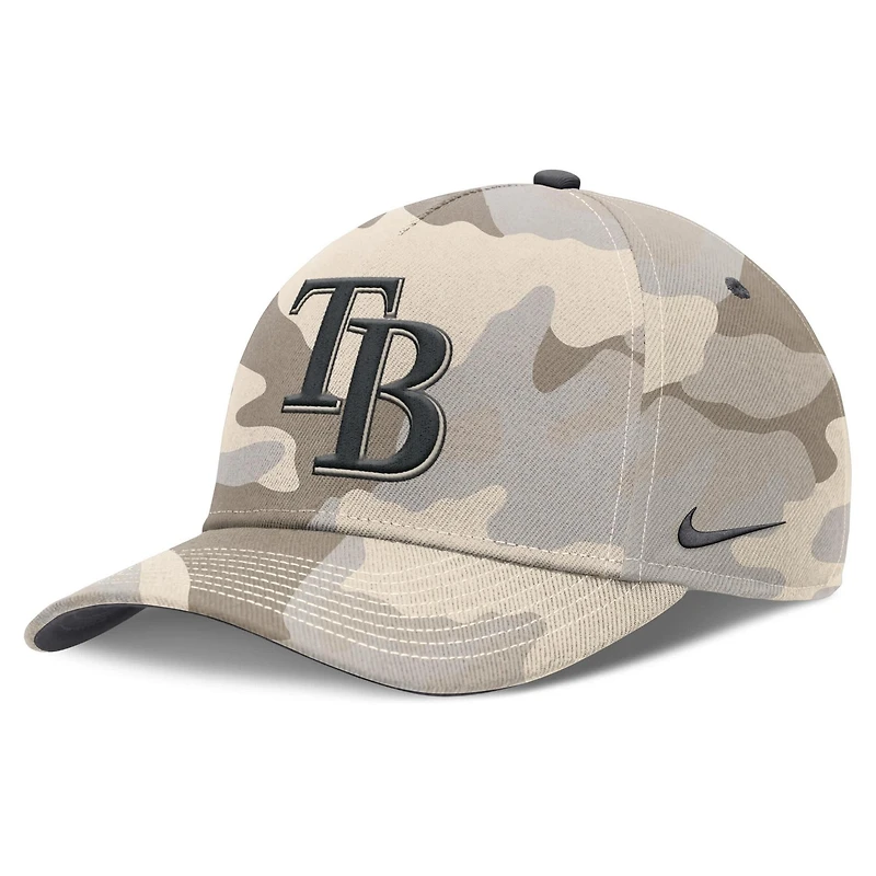 Nike Tampa Bay Rays Camo Pack Rise Adjustable Hat