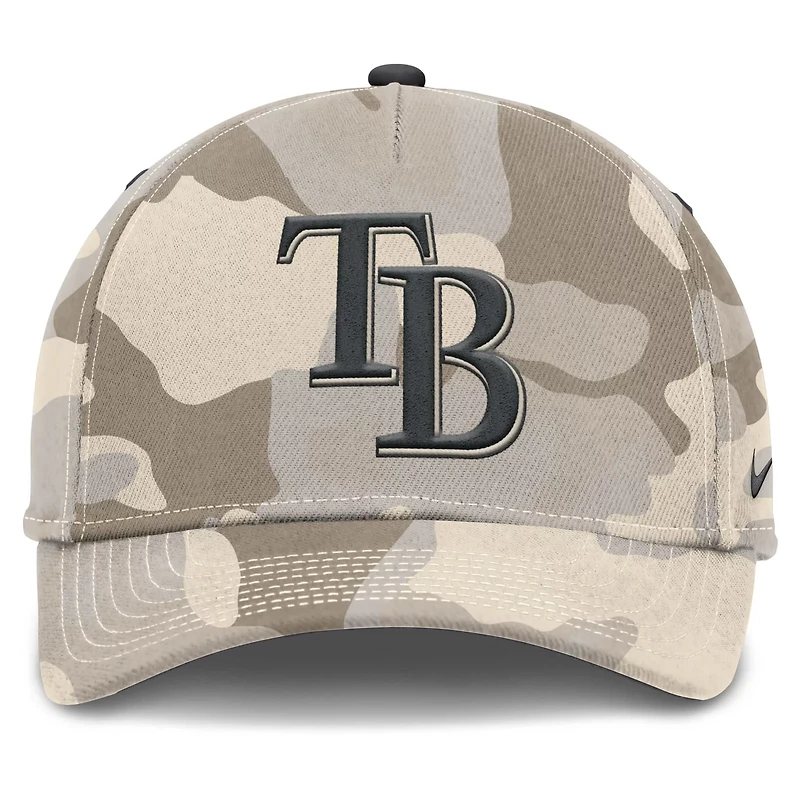 Nike Tampa Bay Rays Camo Pack Rise Adjustable Hat