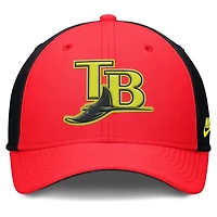 Nike Tampa Bay Rays Neon 90s Rise SwooshFlex Hat