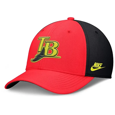 Nike Tampa Bay Rays Neon 90s Rise SwooshFlex Hat