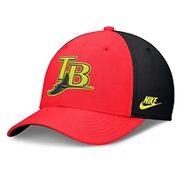 Nike Tampa Bay Rays Neon 90s Rise SwooshFlex Hat