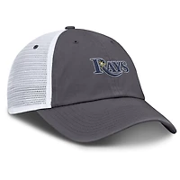 Nike Tampa Bay Rays Wordmark Club Adjustable Trucker Hat