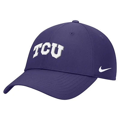 Nike TCU Horned Frogs 2025 On-Field Club Performance Adjustable Hat