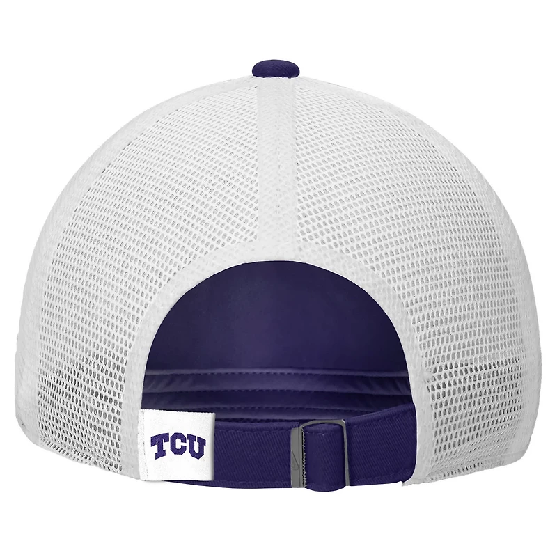 Nike TCU Horned Frogs On-Field Club Adjustable Trucker Hat