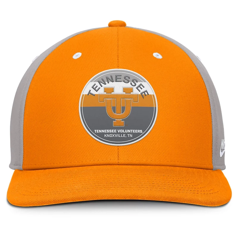 Nike Tennessee Gray Tennessee Volunteers Prep Pro Performance Snapback Hat